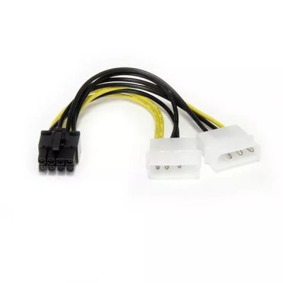 Achat Câble pour Affichage StarTech.com Câble adaptateur d'alimentation LP4 vers carte vidéo Express PCI 8 broches de 15 cm