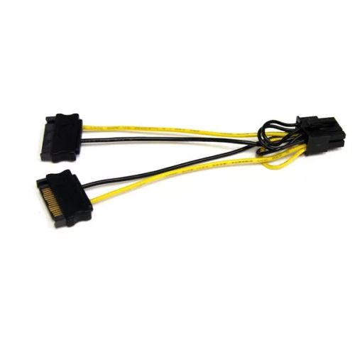 Vente Câble divers StarTech.com Câble adaptateur d'alimentation SATA vers carte vidéo PCI Express 8 broches de 15 cm