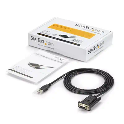 Achat StarTech.com Câble Adaptateur USB vers RS232 Série - sur hello RSE - visuel 5