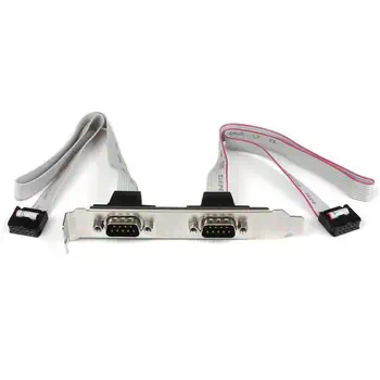 Avis StarTech Support de port série DB9 16 pouces à 2 ports vers en