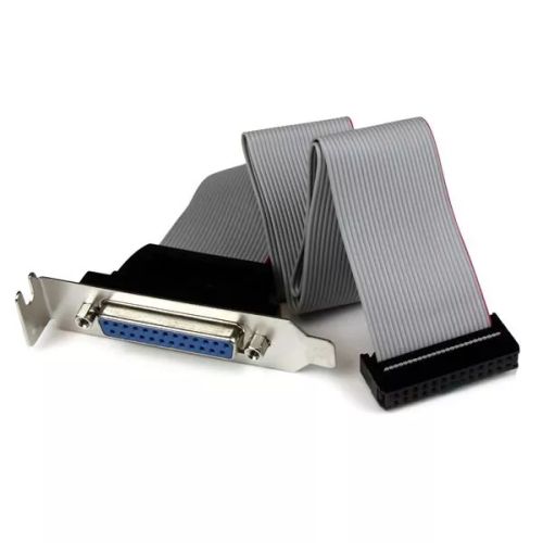 Achat StarTech.com Câble adaptateur de carte mère à faible encombrement avec port parallèle, 40 cm, avec support – DB25 (F) vers IDC26 - 0065030848657
