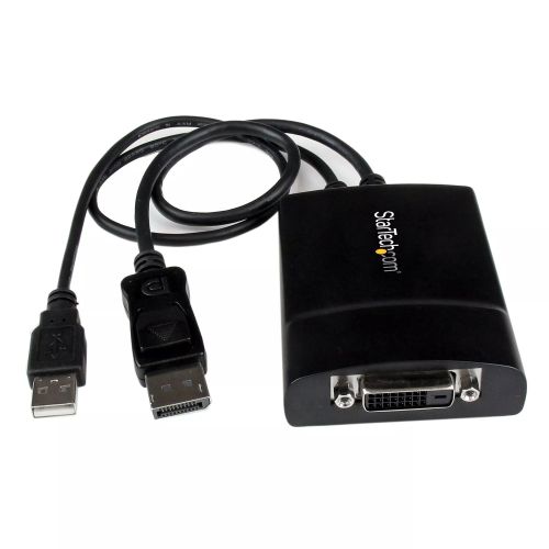 Achat StarTech.com Adaptateur Actif DisplayPort vers DVI-D Dual Link - Convertisseur DP DVI Actif - 0065030848749