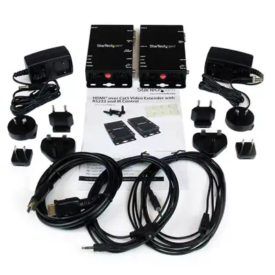 StarTech Extendeur HDBaseT HDMI via Cat5 - RS232 - IR - Câble HDMI - visuel 1