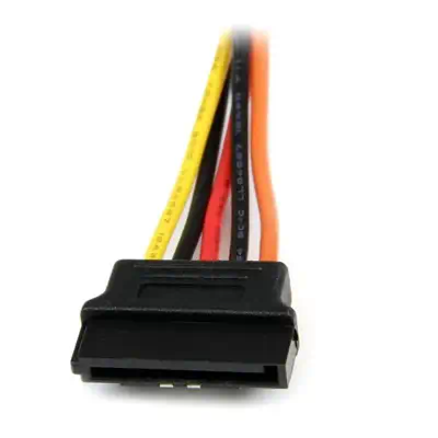 StarTech Câble répartiteur en Y d'alimentation SATA vers 2 - Câble pour Stockage - visuel 2