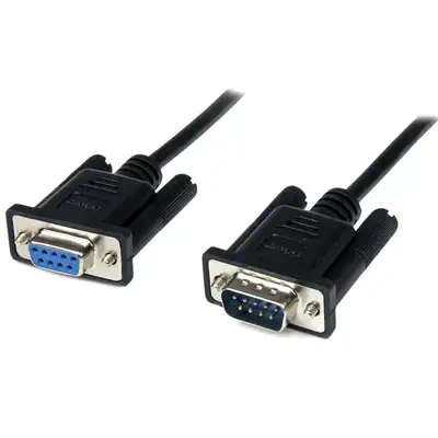StarTech Câble Null Modem Croisé Série RS232 DB9  2 m - Câble divers - visuel 1