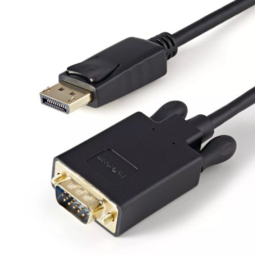 Achat Câble pour Affichage StarTech.com Adaptateur DisplayPort vers VGA - Câble Display Port Mâle VGA Mâle 1920x1200 - Noir 91cm