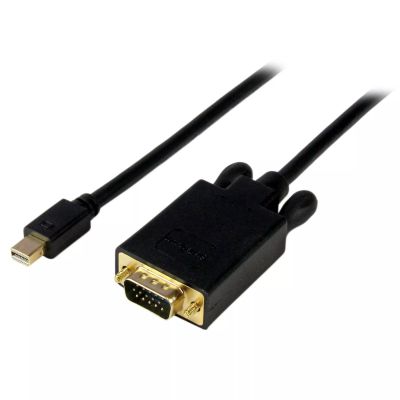 Vente StarTech.com Câble mini DisplayPort vers VGA - Câble/Cordon Adaptateur Convertisseur d'Écran Mini DisplayPort (mini Display/mini DP/mDP) vers VGA de 91 cm - 1920 x 1200 - Noir au meilleur prix