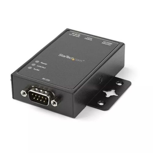 Achat Carte Réseau StarTech.com Serveur de périphériques série à 1 port RS232 vers IP Ethernet - Montage sur rail DIN