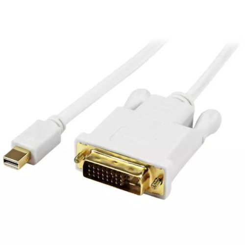 Revendeur officiel Câble pour Affichage StarTech.com Câble Adaptateur Mini DisplayPort vers DVI-D Actif 91 cm - 1920 x 1200 - Blanc