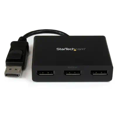Répartiteur DisplayPort 1.2 à 3 ports, Adaptateur Multi-Moniteur DisplayPort vers 3x DP, Hub MST Dou - StarTech - Switchs et Hubs - visuel 5
