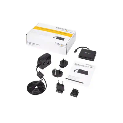 StarTech Splitter multi-écrans Mini DisplayPort vers 3x StarTech - visuel 1 - hello RSE - Augmentez votre productivité avec plusieurs écrans