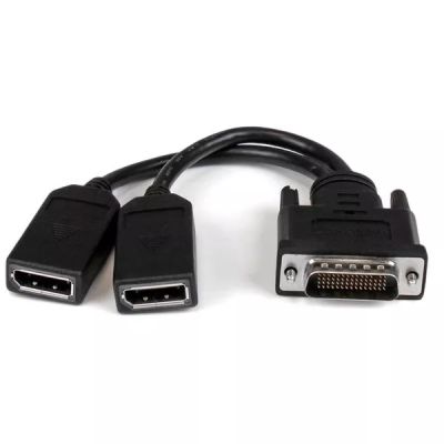 Achat Câble pour Affichage StarTech.com Câble adaptateur DMS-59 (LFH) vers 2x DisplayPort de 20cm - Câble en Y DMS 59 (M) vers double DP (F)