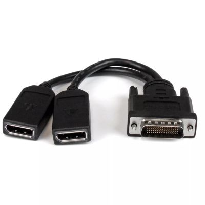Vente StarTech.com Câble adaptateur DMS-59 (LFH) vers 2x DisplayPort StarTech.com au meilleur prix - visuel 6