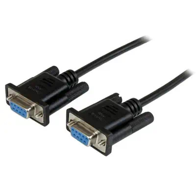 StarTech Câble null modem série DB9 RS232 de 1m - Cordon - Câble divers - visuel 3