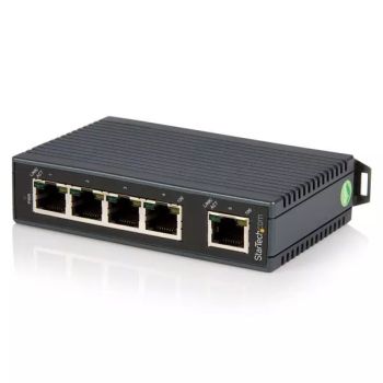 Revendeur officiel Switchs et Hubs StarTech.com Switch Ethernet industriel non géré à 5 ports - Commutateur réseau 10/100 a montage sur rail DIN