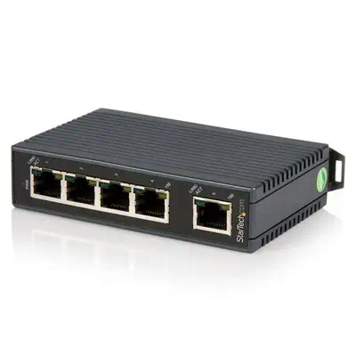 Switch Ethernet industriel non géré à 5 ports - Commutateur réseau 10/100 a montage sur rail DIN - StarTech - Switchs et Hubs - visuel 4