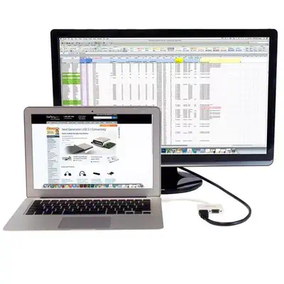 StarTech Adaptateur audio / vidéo de voyage - Convertisseur 2 - Câble HDMI - visuel 4