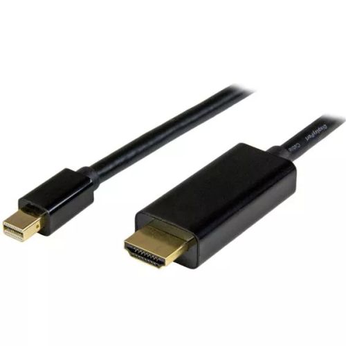 Vente Câble HDMI StarTech.com Câble adaptateur Mini DisplayPort vers HDMI de 1 m - M/M - 4K - Noir sur hello RSE