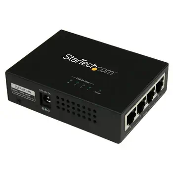 Offre Injecteur PoE+ à 4 ports Gigabit - Midspan Power over Ethernet - 802.3at/af