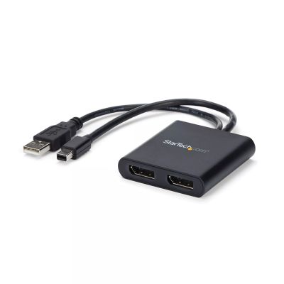 Vente Switchs et Hubs StarTech.com Splitter multi-écrans Mini DisplayPort vers 2x DisplayPort - Hub MST à 2 ports