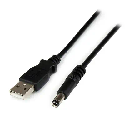 StarTech Câble d'alimentation USB vers prise CC de 2 m - Câbles d'alimentation - visuel 1