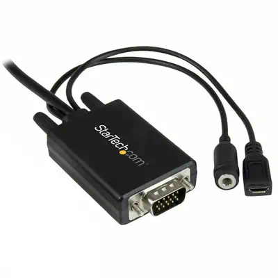 Achat StarTech.com Câble adaptateur DisplayPort vers VGA de 2 sur hello RSE - visuel 3