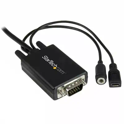 StarTech Câble adaptateur DisplayPort vers VGA de 2 m avec - Câble pour Affichage - visuel 3