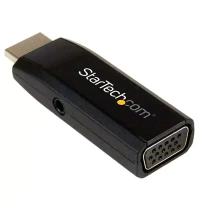 StarTech Adaptateur vidéo compact HDMI vers VGA avec - Câble HDMI - visuel 1