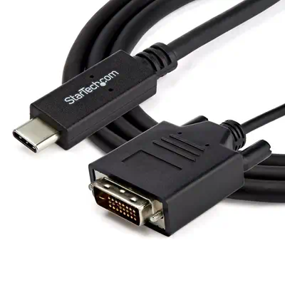 Vente StarTech.com Câble adaptateur USB-C vers DVI-D de 2 StarTech.com au meilleur prix - visuel 4