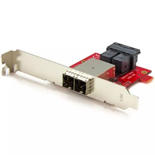 Vente Câble pour Stockage StarTech.com Adaptateur Mini SAS 2x SFF-8643 interne vers