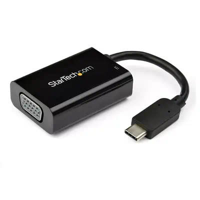 StarTech Adaptateur vidéo USB-C vers VGA avec USB Power - Câble pour Affichage - visuel 1