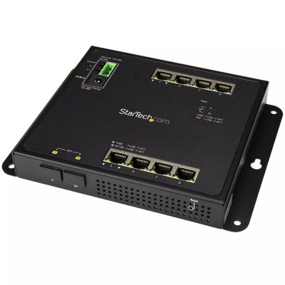 Vente Switchs et Hubs StarTech.com Switch Gigabit Ethernet géré à 8 ports avec 2 connexions SFP - Fixation murale et accès en façade sur hello RSE