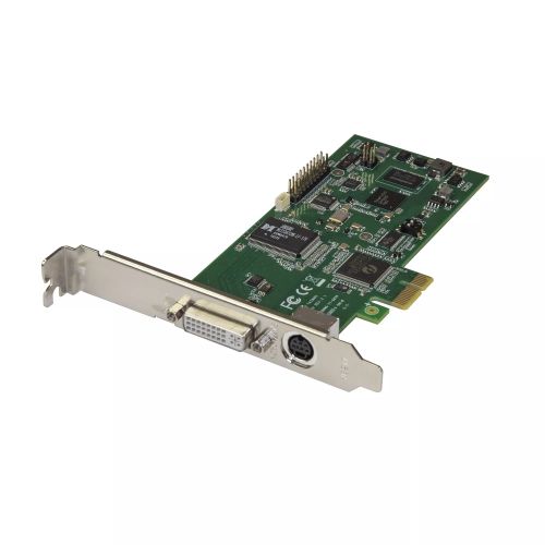 Vente StarTech.com Carte d'acquisition vidéo HD PCIe - Carte capture vidéo HDMI, DVI, VGA ou composante 1080p 60 FPS au meilleur prix