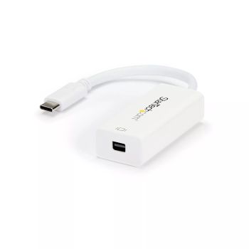 Vente Câble pour Affichage StarTech.com Adaptateur USB-C vers Mini DisplayPort - 4K 60Hz - Blanc - Adaptateur USB 3.1 Type-C vers Mini DP - La Version Mise à Jour est CDP2MDPEC sur hello RSE