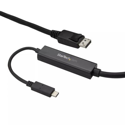 Revendeur officiel Câble pour Affichage StarTech.com Câble adaptateur USB-C vers DisplayPort 4K 60