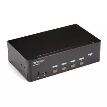 Achat StarTech.com Switch KVM double affichage HDMI 4K 30 Hz à 4 ports avec hub USB intégré - 0065030840095