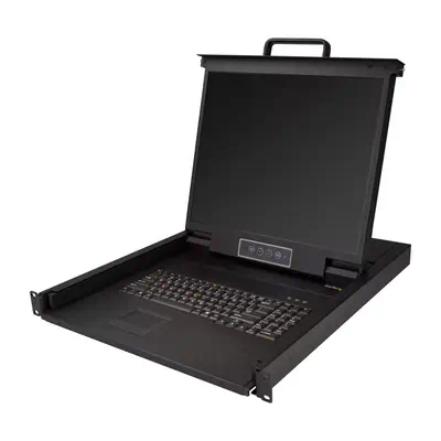 Console KVM 1U à un port pour rack de serveur - 19 pouces - StarTech - Switchs et Hubs - visuel 1