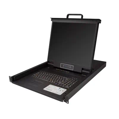 Console KVM à 8 ports à montage en rack pour rack de serveur - 19 pouces - 1U - StarTech - Switchs et Hubs - visuel 1