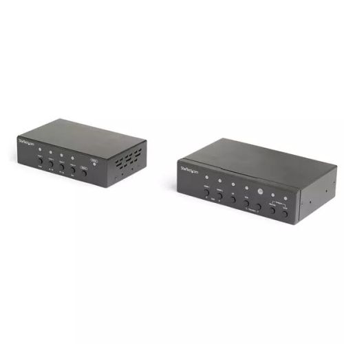 Revendeur officiel StarTech.com Adaptateur HDMI sur Ethernet avec switch et scaler vidéo intégrés