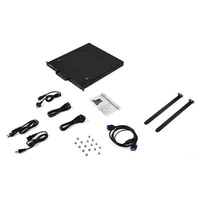 Console KVM en Rack - KVM VGA à port Unique avec Écran LCD 17" pour Rrack de Serveur - Tiroir KVM LC - StarTech - Switchs et Hubs - visuel 6