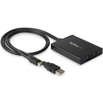 Achat StarTech.com Adaptateur Mini DisplayPort vers DVI Dual Link - Adaptateur Convertisseur Vidéo d'Écran Actif Mini DisplayPort vers DVI-D - Alimentation USB - Dual Link - Noir sur hello RSE