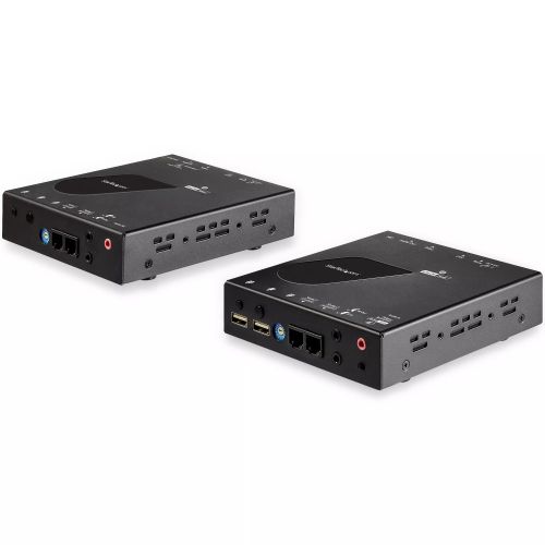 Revendeur officiel Switchs et Hubs StarTech.com Extender KVM USB sur réseau IP avec vidéo HDMI 4K 30 Hz
