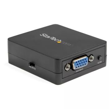 Revendeur officiel Câble pour Affichage StarTech.com Convertisseur vidéo composite vers VGA - Alimentation USB - 1080p - VGA à RCA