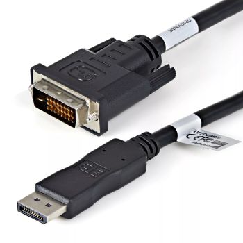 Revendeur officiel Câble pour Affichage StarTech.com Adaptateur DisplayPort vers DVI - 1,8 m - Pack de 10