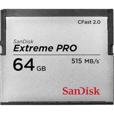 SanDisk SDCFSP-064G-G46D mémoire flash 64 Go CFast 2.0 - Sandisk - Carte Mémoire - visuel 1