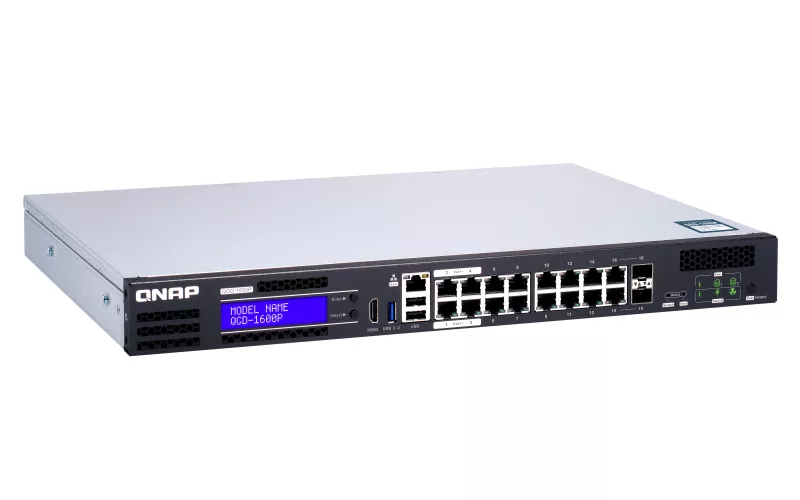 Vente QNAP QGD-1600P-8G QGD-1600P 16x 1GbE PoE ports with QNAP au meilleur prix - visuel 6