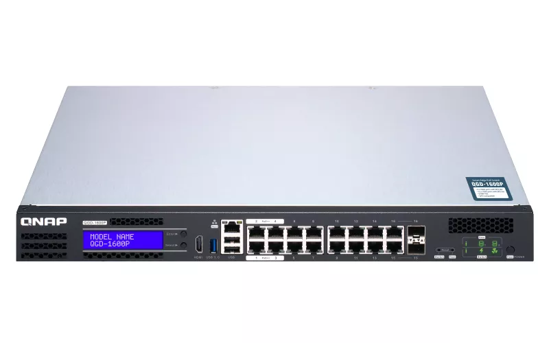 Vente QNAP QGD-1600P-4G QGD-1600P 16x 1GbE PoE Ports with QNAP au meilleur prix - visuel 8