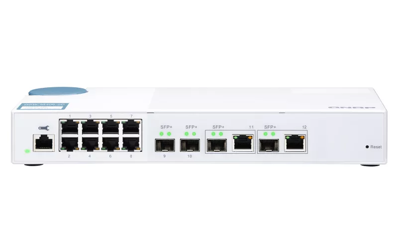 Vente Switchs et Hubs QNAP QSW-M408-2C 8 port 1Gbps 2 port 10G SFP+/ NBASE sur hello RSE