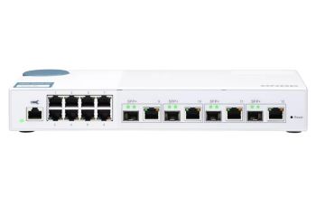 Vente Switchs et Hubs QNAP QSW-M408-4C 8 port 1Gbps 4 port 10G SFP+/ NBASE-T Combo Web sur hello RSE