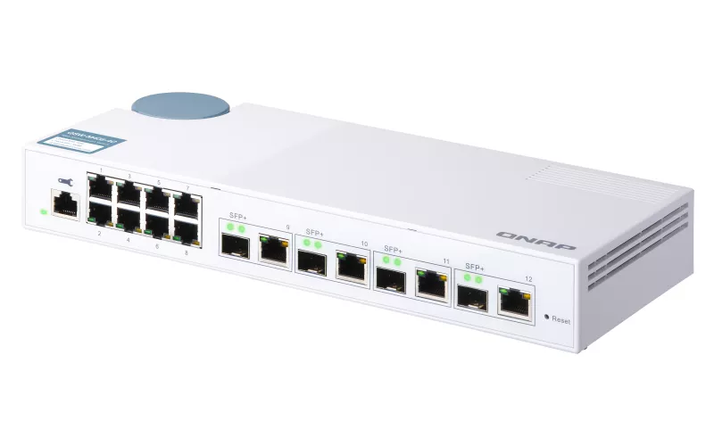 Achat QNAP QSW-M408-4C 8 port 1Gbps 4 port 10G sur hello RSE - visuel 3